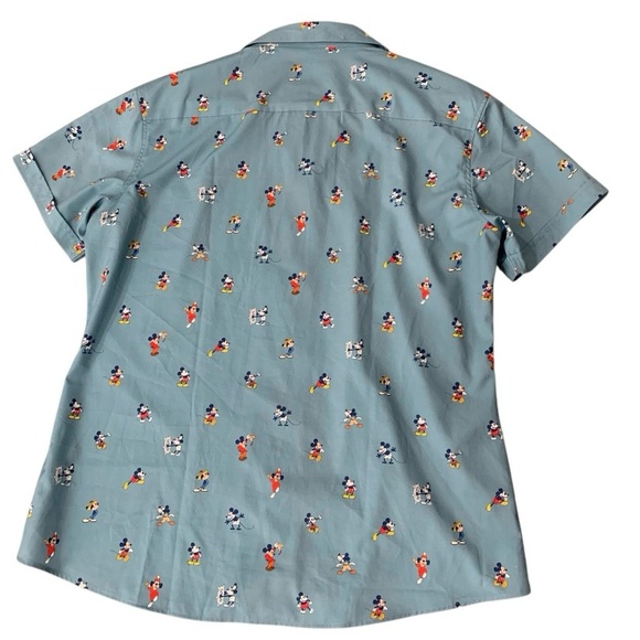 Disney RSVLTS Women’s Limited Edition Button Up Shirt XL 100 Lil Mickeys - Picture 3 of 4